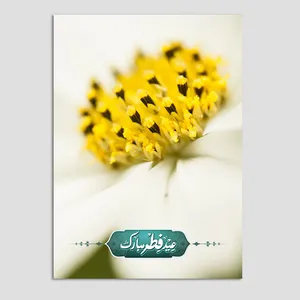 کارت پستال طرح گل کد FETR19 بسته 10 عددی