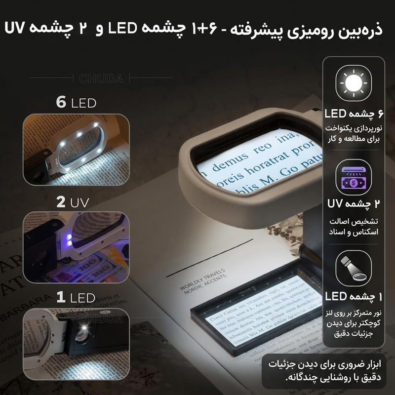 ذره بین مدل TH-7018-FX