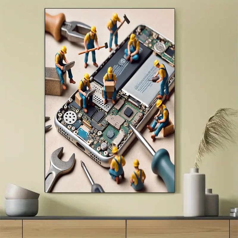 تابلو شاسی مدل تعمیرگاه موبایل