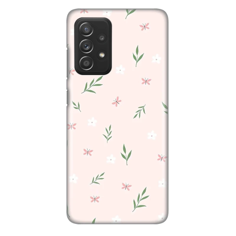 کاور طرح گل و برگ کد DIMO-056 مناسب برای گوشی موبایل سامسونگ Galaxy A52s / Galaxy A52 