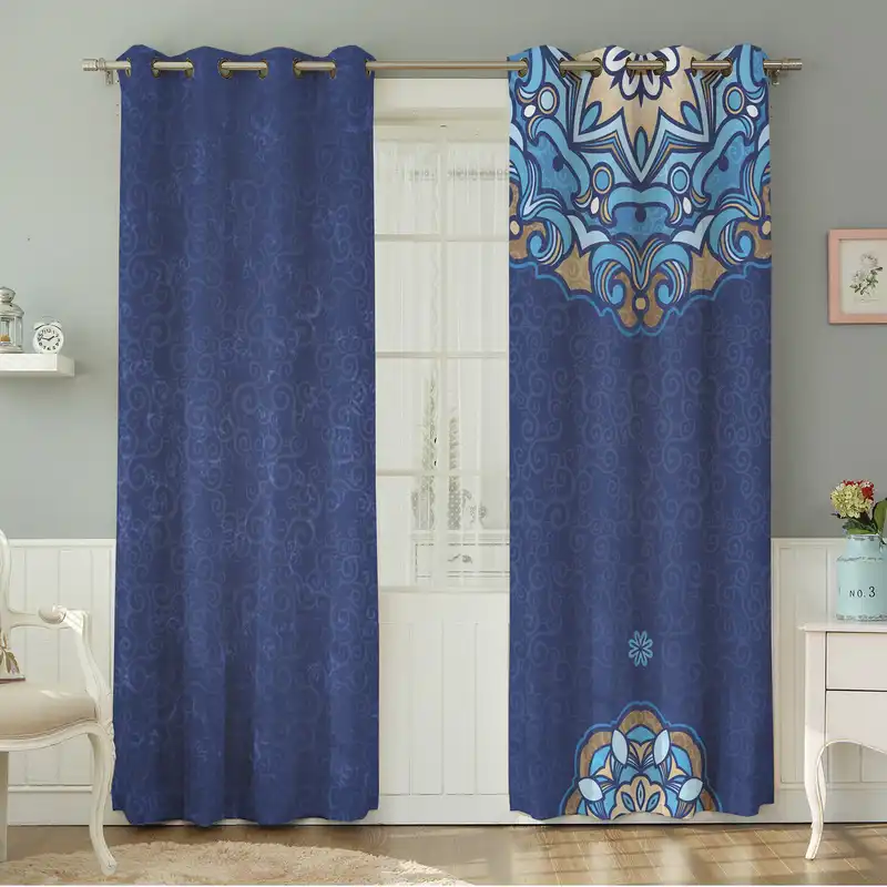 پرده نیروانا طرح مدرن مدل مخمل کد 4905 سایز 140×280 سانتی متر