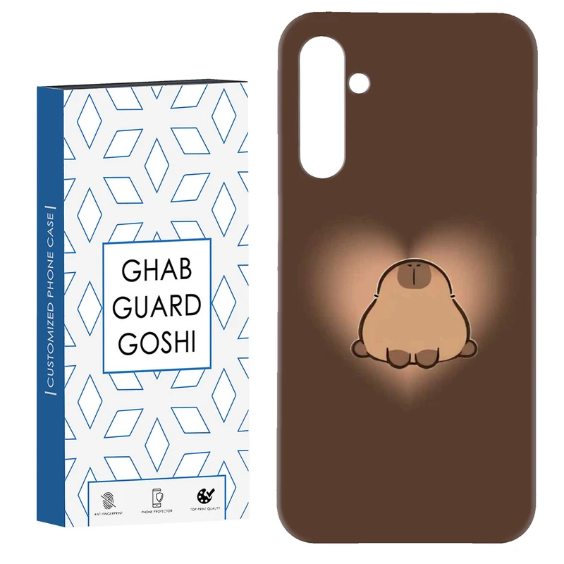 کاور قاب گارد گوشی طرح قلب خرسی کد Dimo-870 مناسب برای گوشی موبایل سامسونگ Galaxy S23 Fe