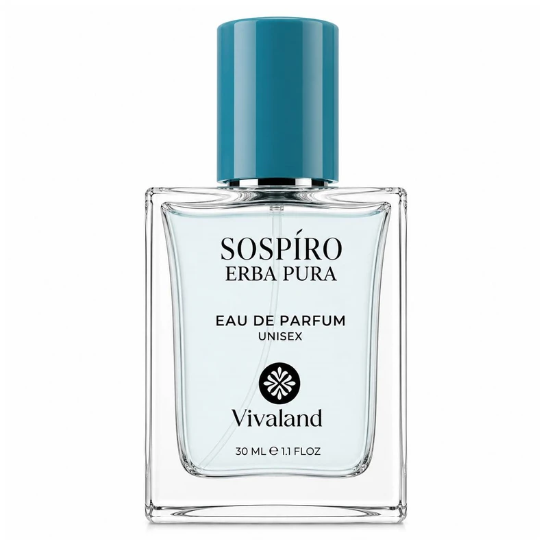 عطر جیبی مردانه ویوالند مدل Sospiro Erba Pura Magica با رایحه معتدل میوه‌ای حجم 30 میلی‌لیتر