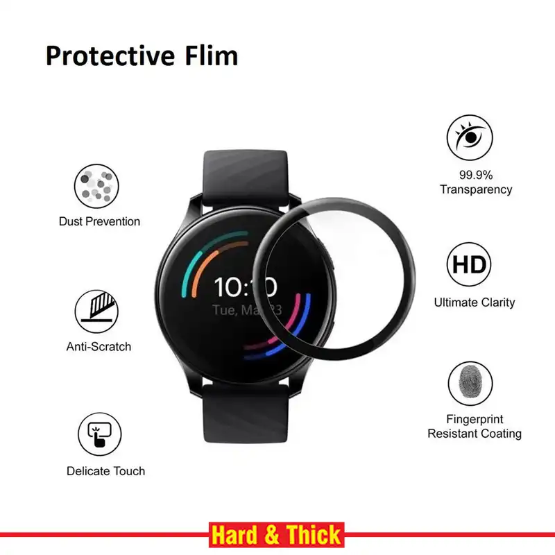 محافظ صفحه نمایش نانو هارد اند تیک مدل NHT مناسب برای ساعت هوشمند هواوی Watch GT 2e