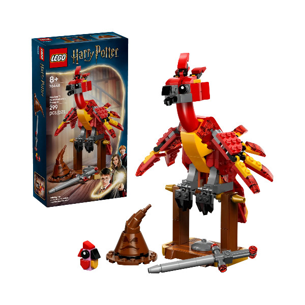 لگو 299 تکه سری هری پاتر مدل Fawkes Dumbledore’s Phoenix کد 76448