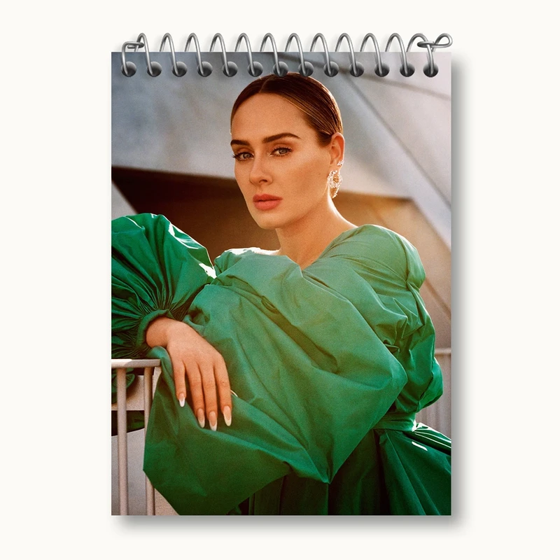 دفتر یادداشت 50 برگ خندالو مدل ادل Adele کد 18993