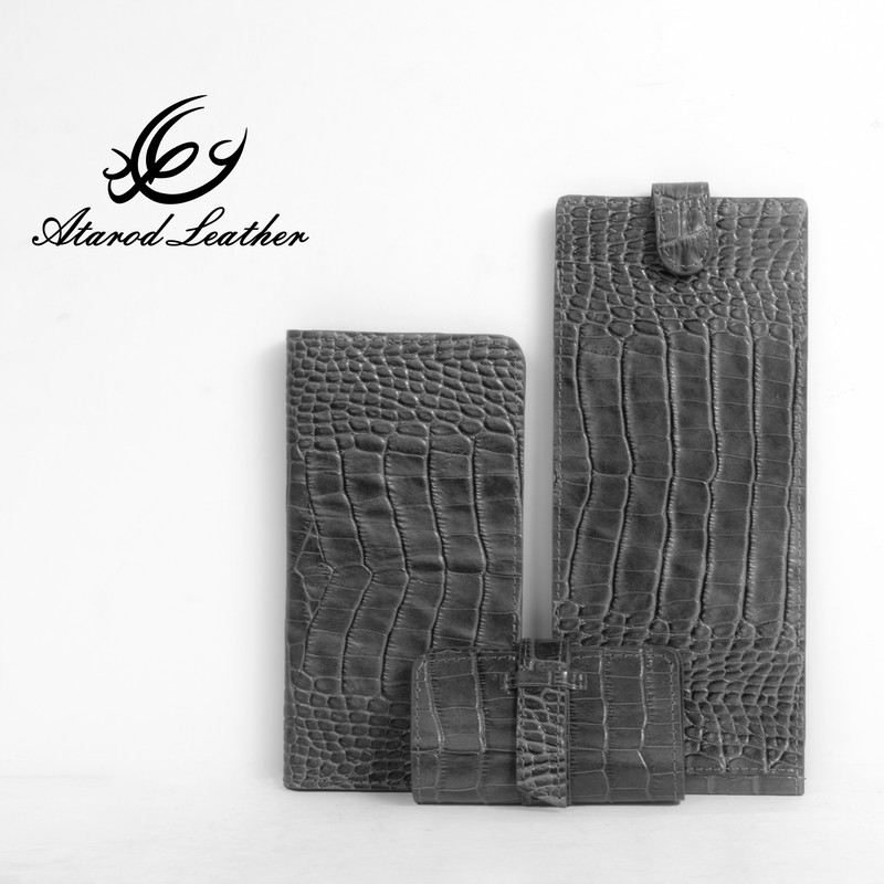 ست هدیه چرم عطارد مدل چرم طبیعی کد A61