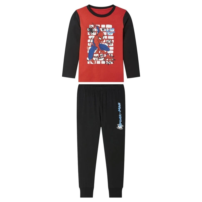 ست تی‌شرت آستین بلند و شلوار راحتی پسرانه مارول مدل ۰۰۱۳