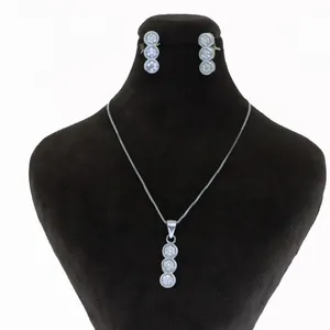 نیم ست نقره زنانه مدل 13