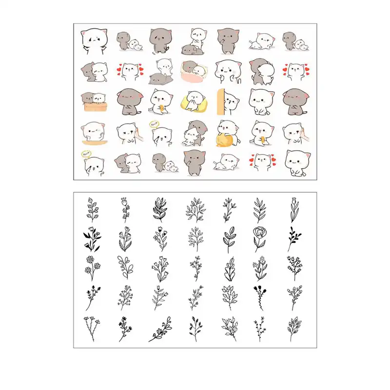 استیکر طراحی ناخن  مدل BLNG 6603 مجموعه 2 عددی