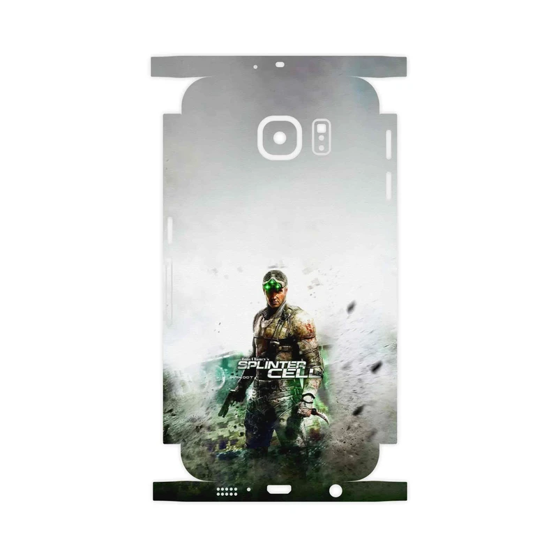 برچسب پوششی ماهوت مدل splintercell Game Series-FullSkin مناسب برای گوشی موبایل سامسونگ Galaxy S6 Edge