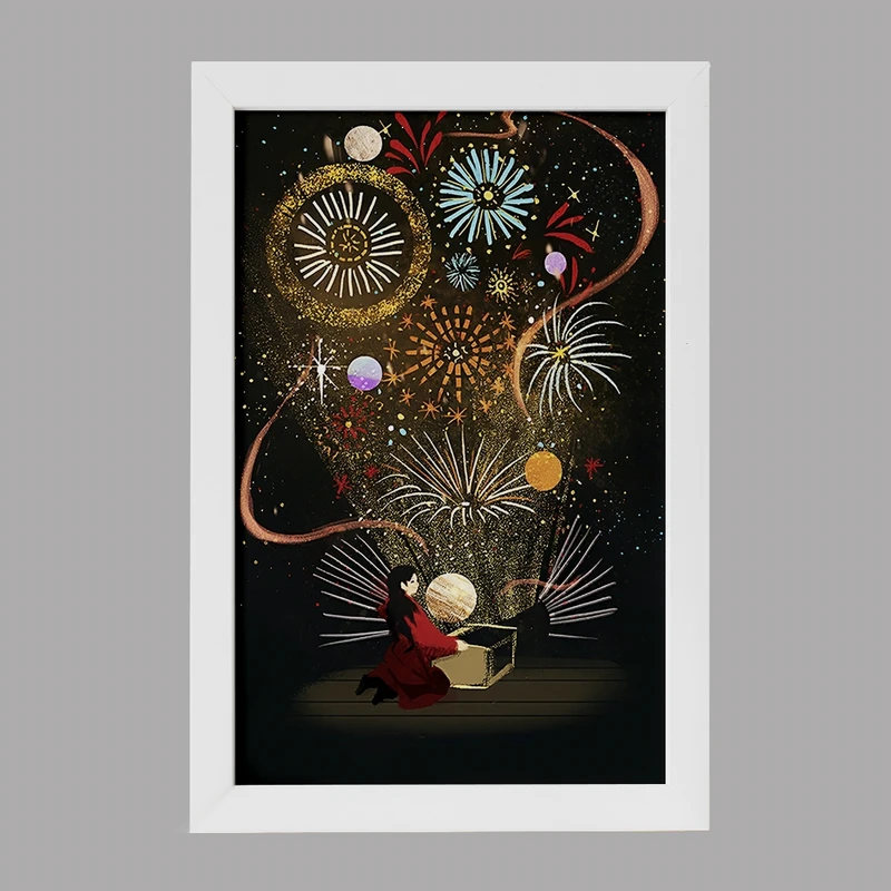 تابلو خندالو مدل جعبه ی جادویی کد F4902