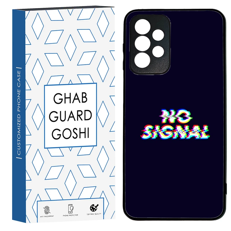 کاور قاب گارد گوشی طرح no signal کد TPU-193 مناسب برای گوشی موبایل سامسونگ Galaxy A73