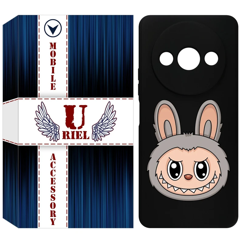 کاور یوریل مدل KSH کد 114 طرح عروسک لبوبو مناسب برای گوشی موبایل شیائومی Redmi A3 / A3x