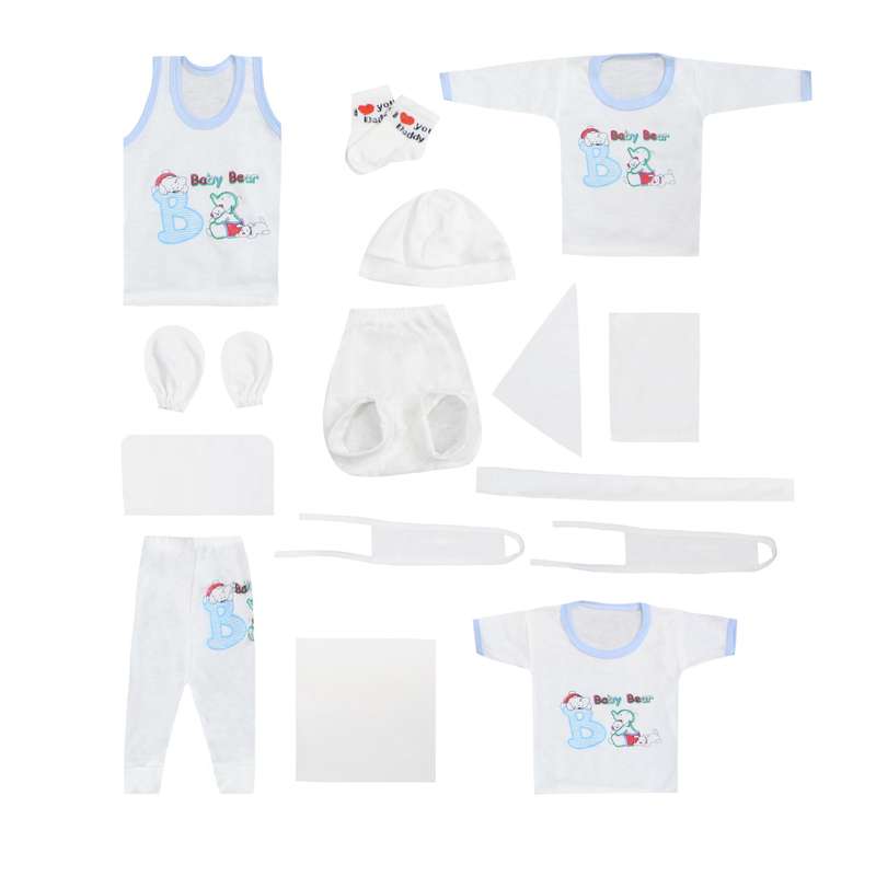 ست 15 تکه لباس نوزادی مدل b15