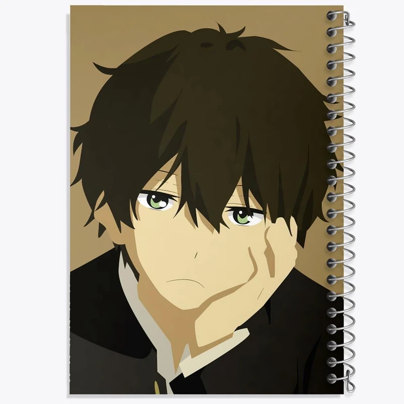 دفتر نت موسیقی 50 برگ خندالو مدل اورکی انیمه هیوکا Hyouka کد 17082