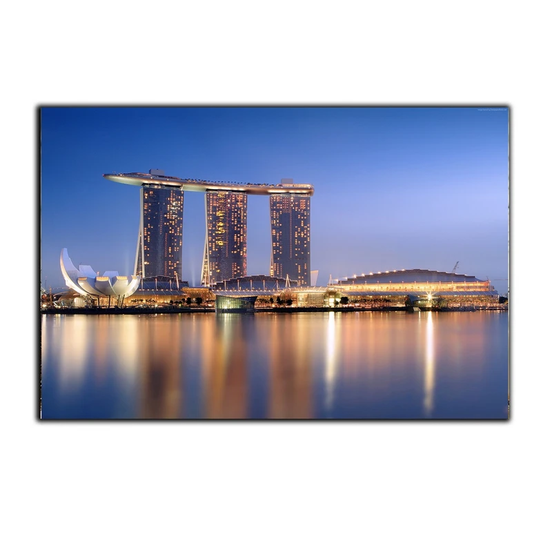 تابلو شاسی بکلیت طرح برج های سه قلو بی سندز سنگاپور مدل SH-S2802