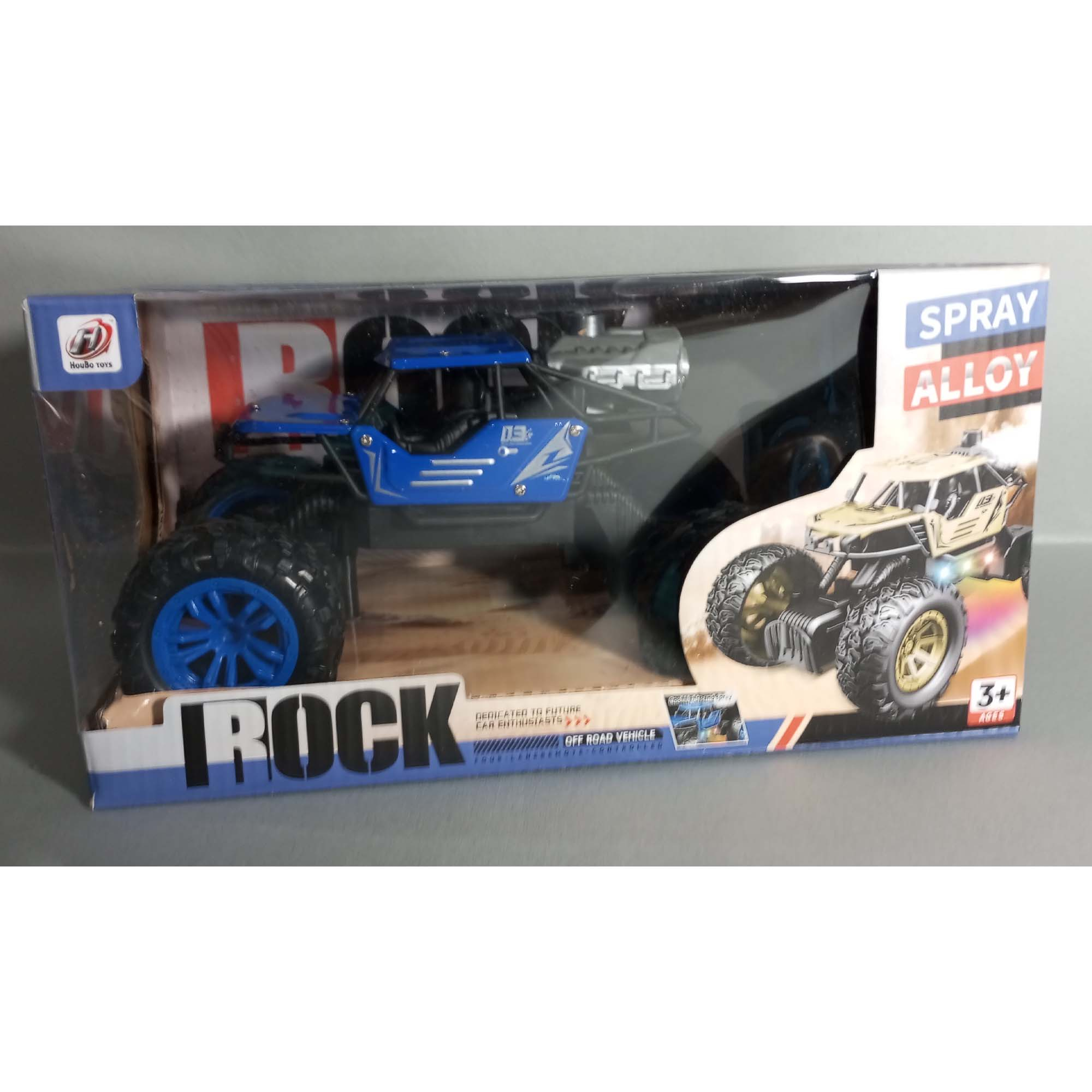 ماشین بازی کنترلی مدل  آفرود SPRAY ALLOY دودزا  کد 733