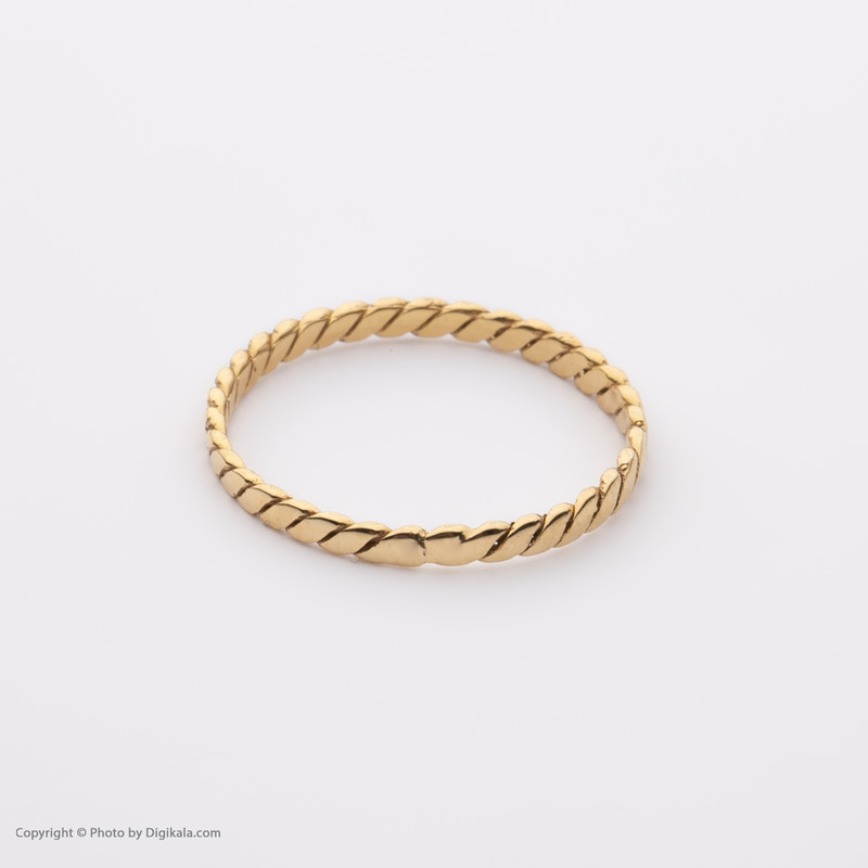 انگشتر طلا 18 عیار زنانه پرسته مدل دلیا کد WR505 سایز 59