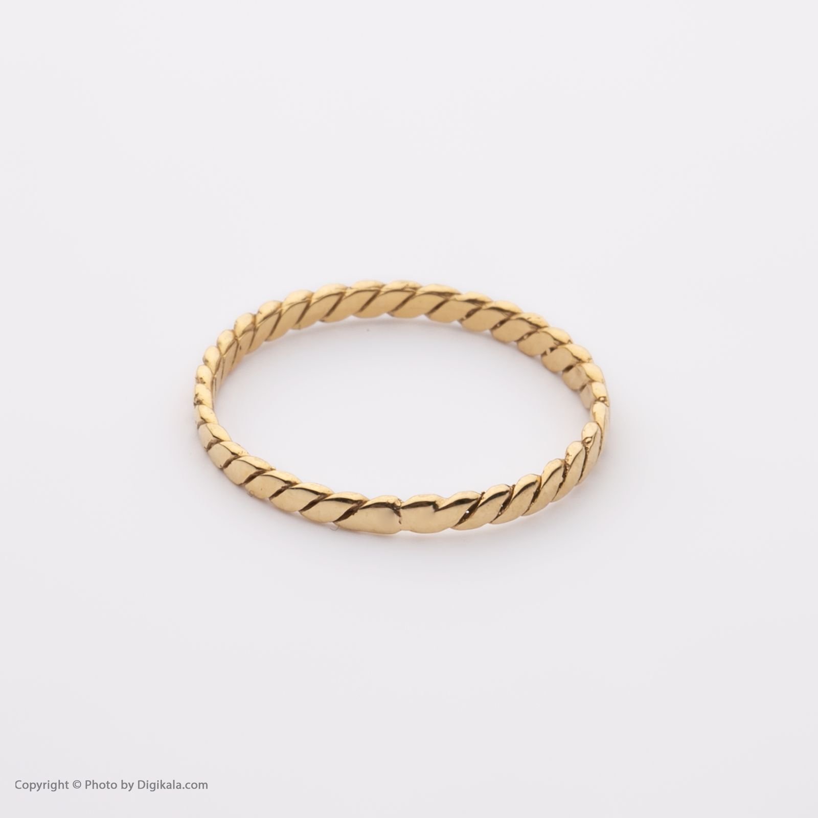 انگشتر طلا 18 عیار زنانه پرسته مدل دلیا کد WR505 سایز 59 - - 5