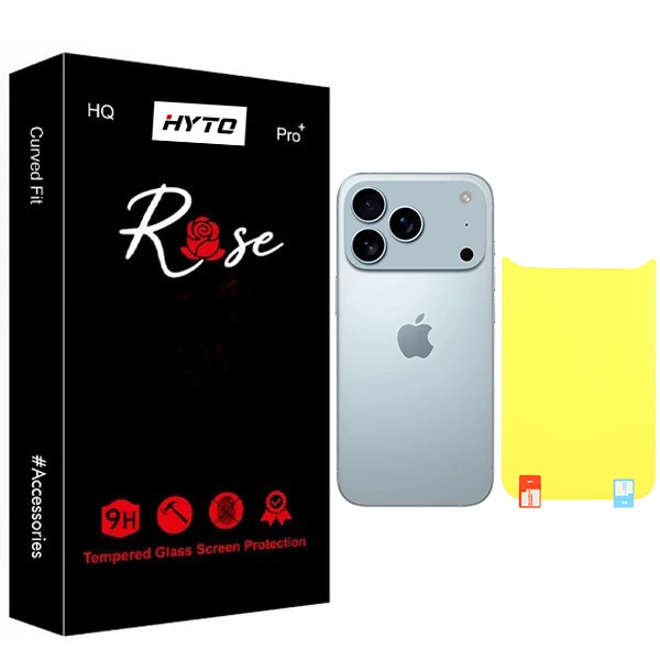 محافظ پشت گوشی هیتو مدل Rose TPU Flex مناسب برای گوشی موبایل اپل iPhone 17 Pro max