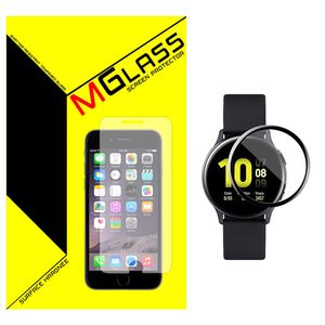 نقد و بررسی محافظ صفحه نمایش ام گلس مدل PMMA-01 مناسب برای ساعت هوشمند سامسونگ Galaxy Watch Active 40mm توسط خریداران