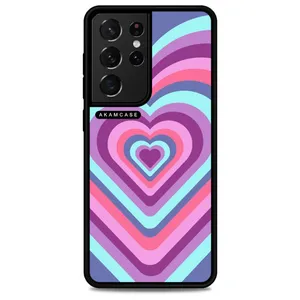 AKAM AMCWSGS21U-HEARTS2 Cover For Samsung Galaxy S21 Ultra