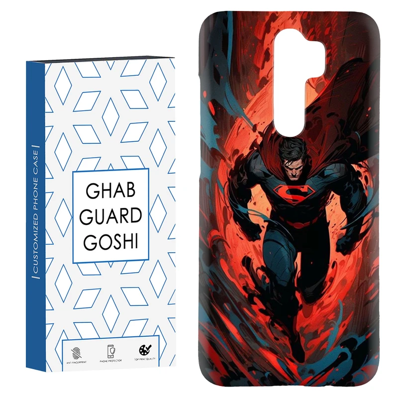 کاور قاب گارد گوشی طرح سوپرمن کد Dimo-609 مناسب برای گوشی موبایل شیائومی Redmi 9 / Redmi 9 Prime