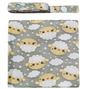 قنداق 2 تکه نوزاد مدل Sheep2 طرح بره ناقلا 