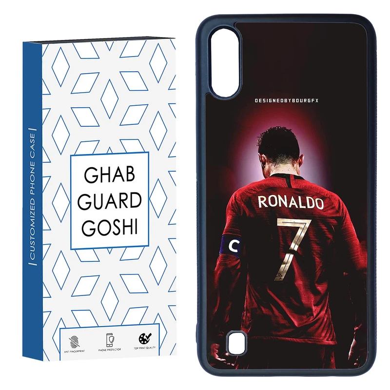 کاور قاب گارد گوشی طرح رونالدو کد TPU-086 مناسب برای گوشی موبایل سامسونگ Galaxy M10