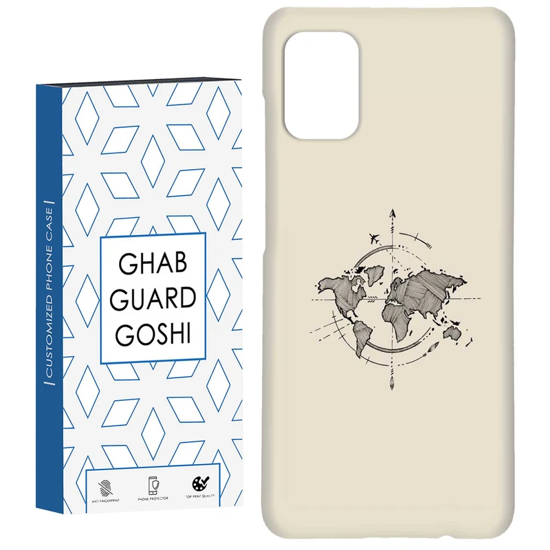 کاور قاب گارد گوشی طرح نقشه کد Dimo-175 مناسب برای گوشی موبایل سامسونگ Galaxy A31