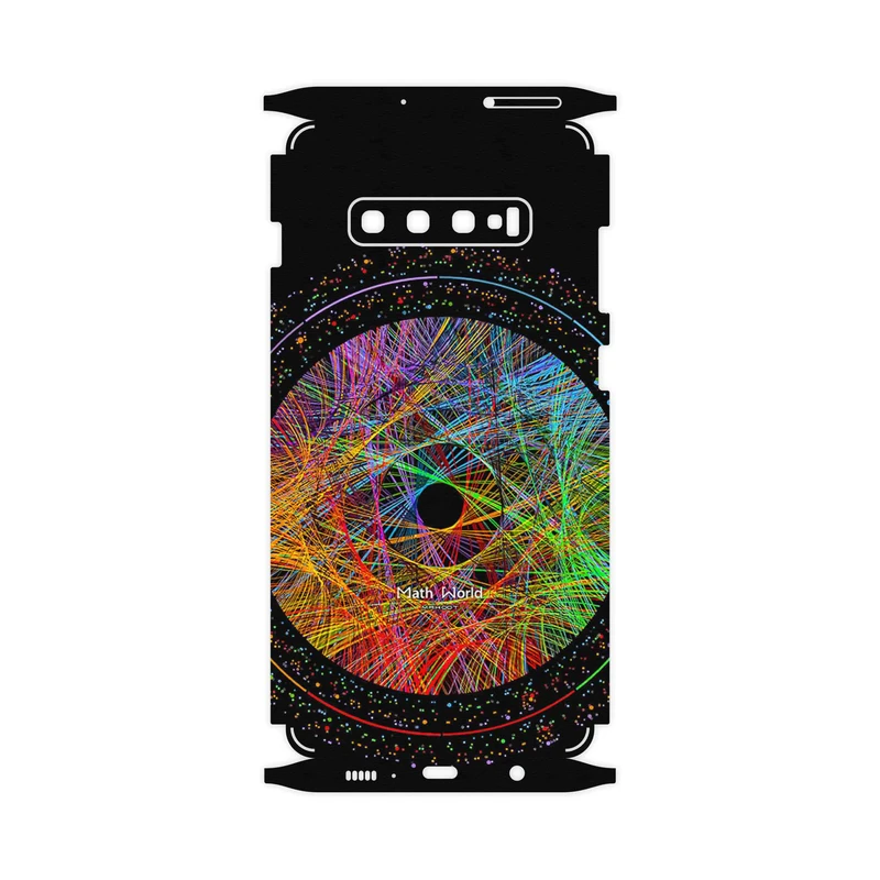 برچسب پوششی ماهوت مدل Mathematical Geometric Shape 2-FullSkin مناسب برای گوشی موبایل سامسونگ Galaxy S10 Plus