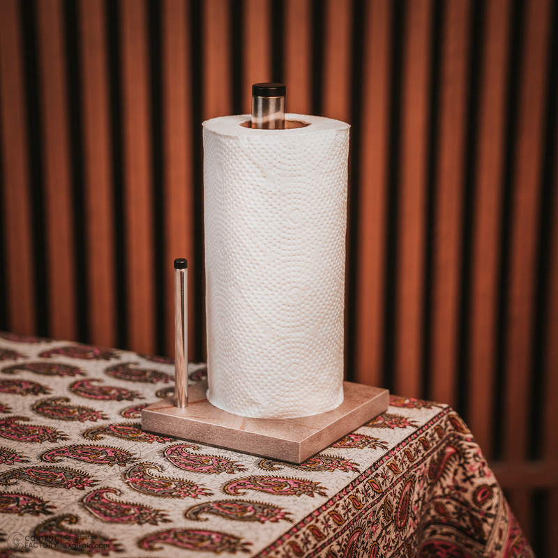 پایه رول دستمال کاغذی مدل steel 304