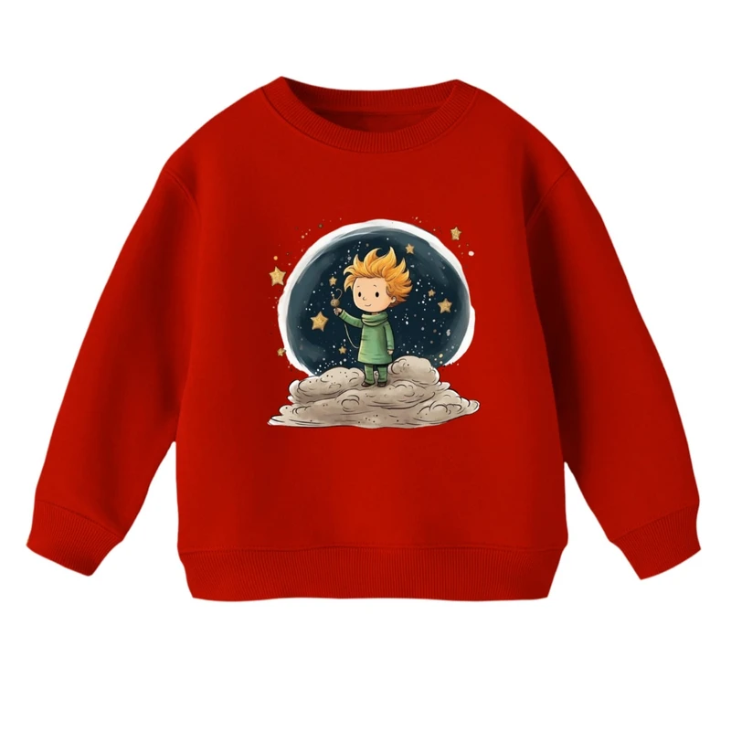 سویشرت بچگانه مدل شازده کوچولو  و ستاره