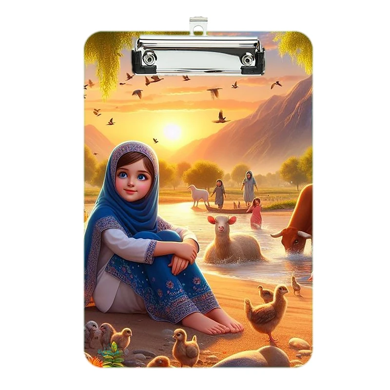  تخته شاسی مبین ایده مدل دخترانه کد h375 سایز A4