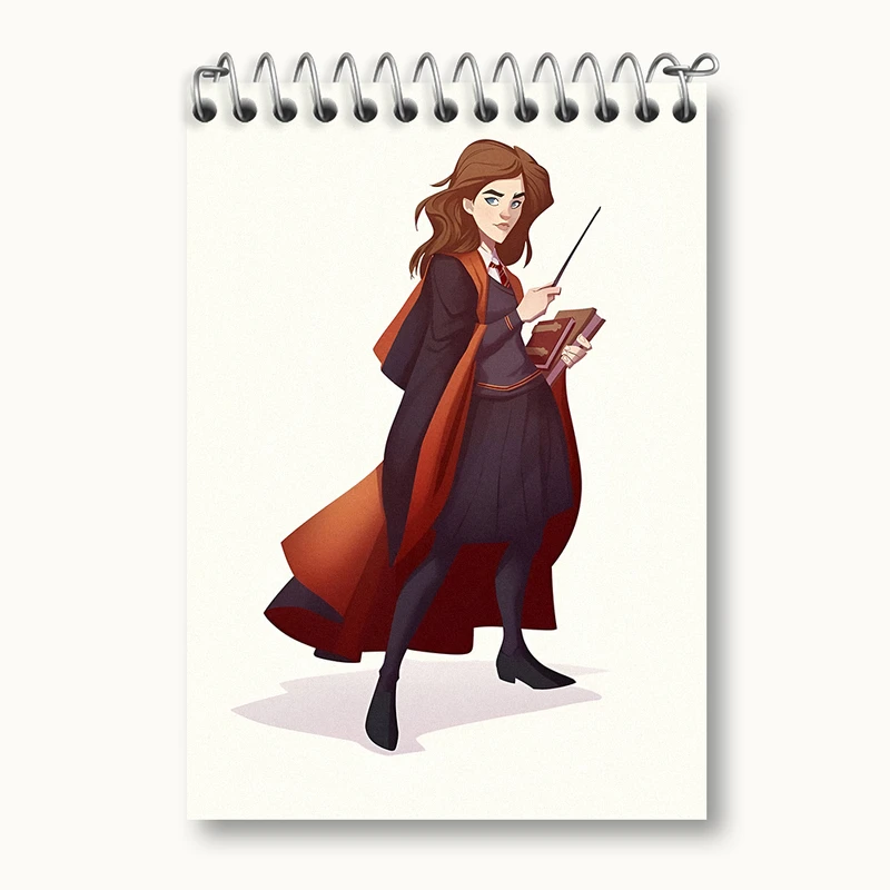 دفتر یادداشت 50 برگ خندالو طرح هرماینی هری پاتر (Harry Potter) کد N2454