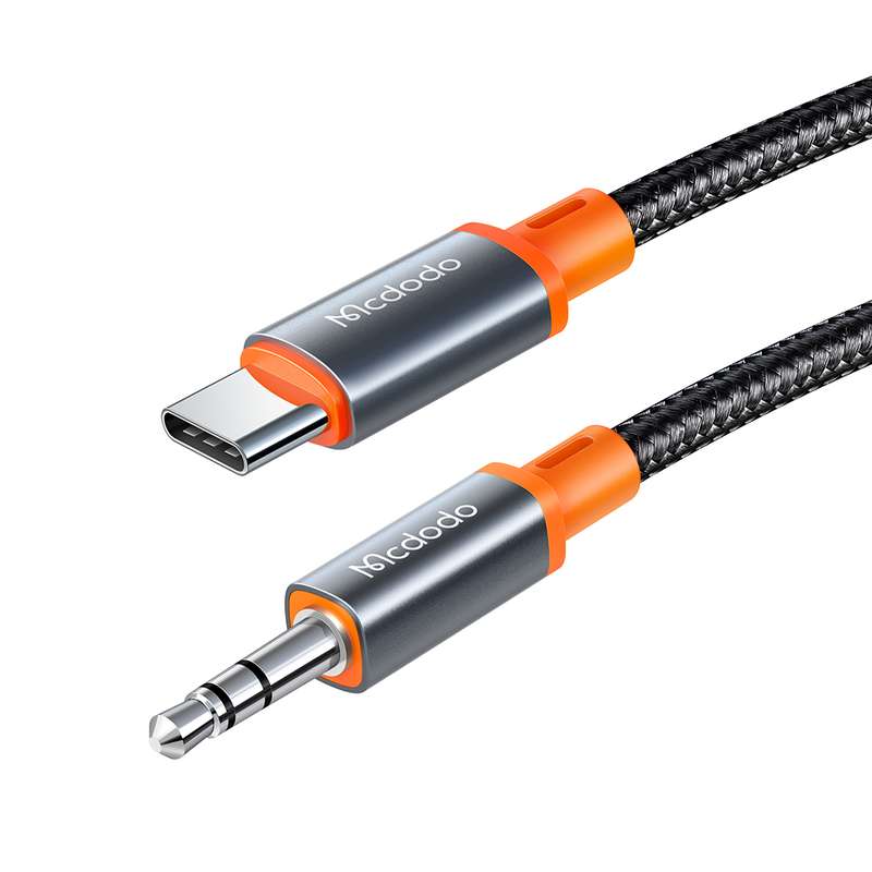 کابل تبدیل USB-C به جک 3.5 مک دودو مدل CA_082 طول 1.2 متر