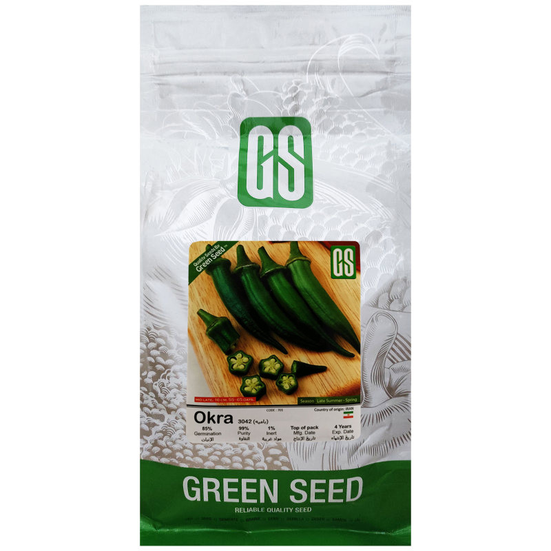 بذر بامیه گرین سید مدل KIO17