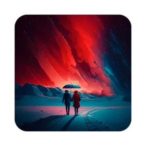 زیر لیوانی کاکتی مدل عاشقانه کد mp12558