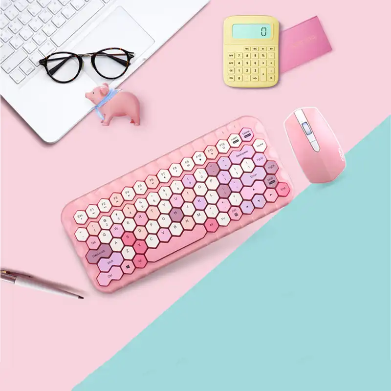 کیبورد و موس بی سیم مافی مدل Honey