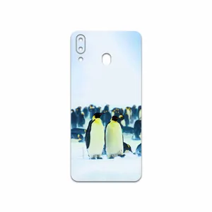 MAHOOT Penguin Cover Sticker for Samsung Galaxy M20