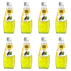 نوشیدنی تخم شربتی با طعم آناناس السیما - 300 میلی لیتر بسته 8 عددی