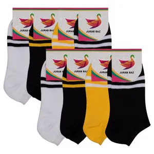 جوراب دخترانه کد JB 43 مجموعه 8 عددی