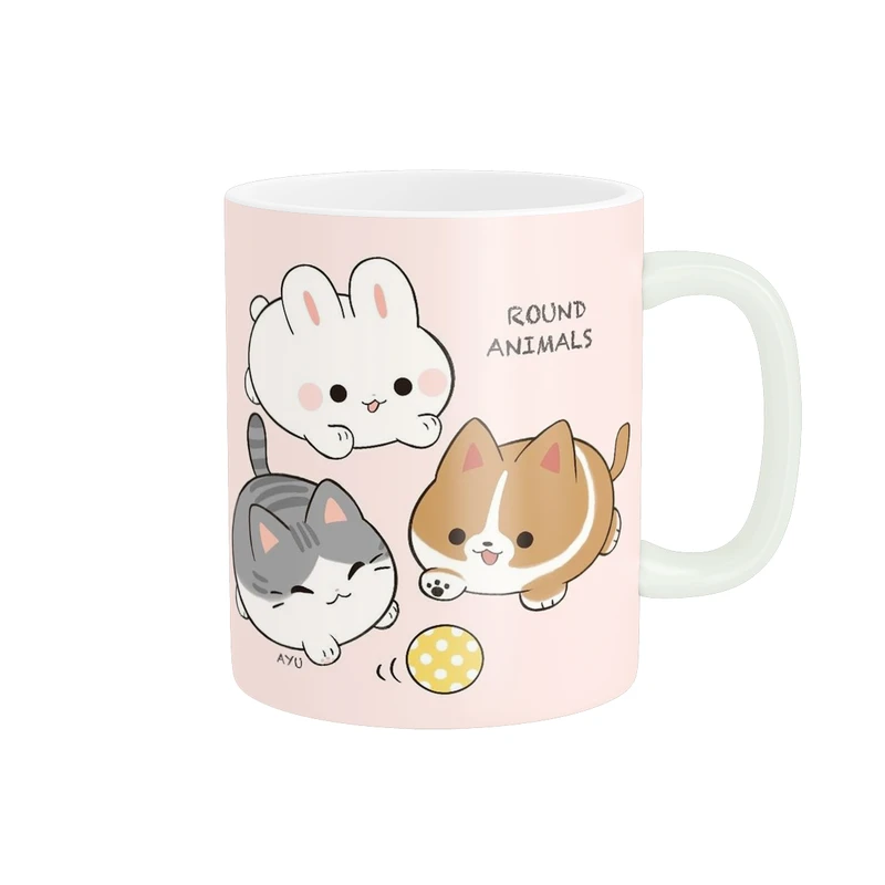 ماگ پاد آفرین مدل گربه کیوت کد PM5232