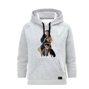 هودی زنانه مدل هری پاتر کد M88 رنگ طوسی