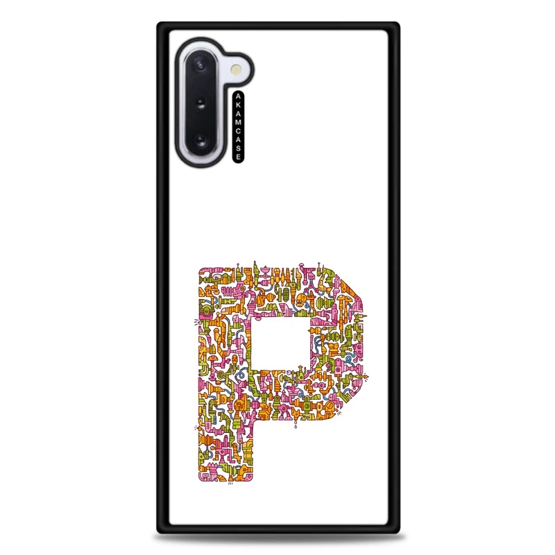 کاور آکام مدل AMC-WSGN10-ALPHADOODLEBET-16 مناسب برای گوشی موبایل سامسونگ Galaxy Note 10