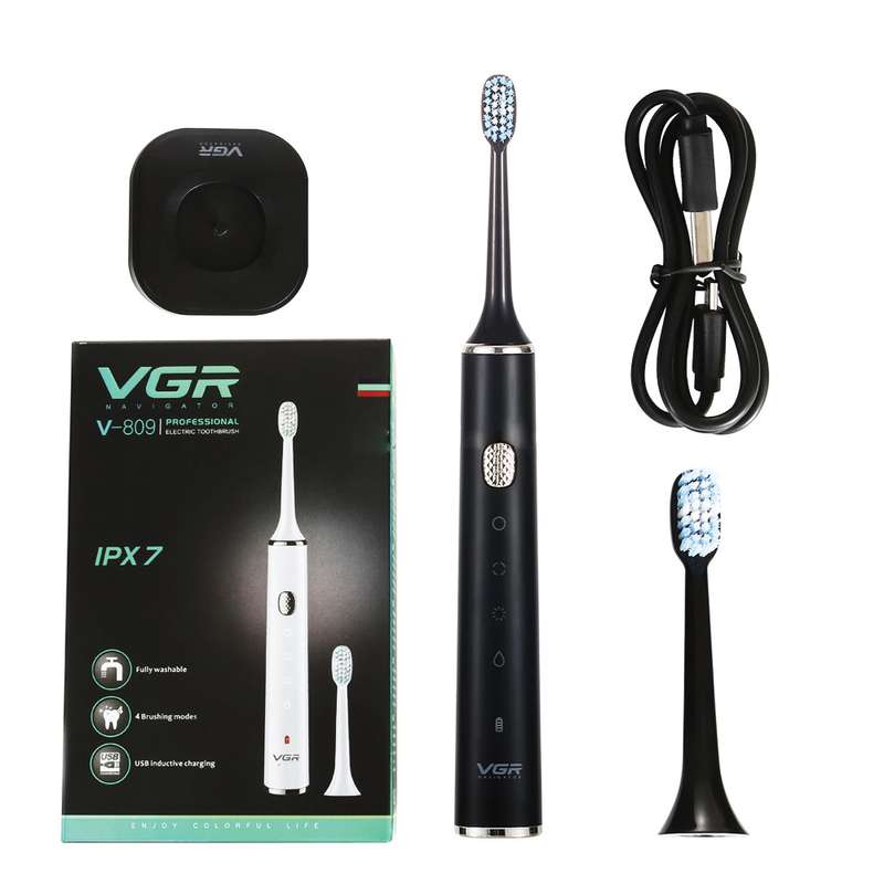 مسواک برقی وی جی ار مدل V-809 مسواک برقی وی جی ار مدل V-809