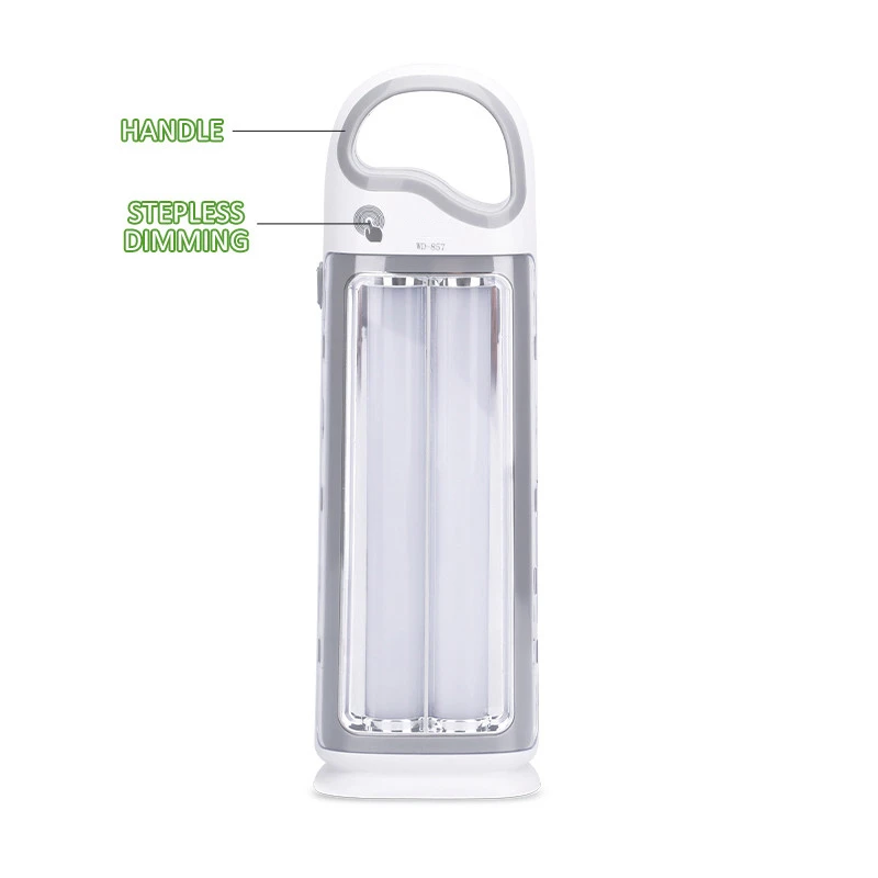 عکس شماره 11 : چراغ اضطراری مدل شارژی کد wd-857 با نور مهتابی