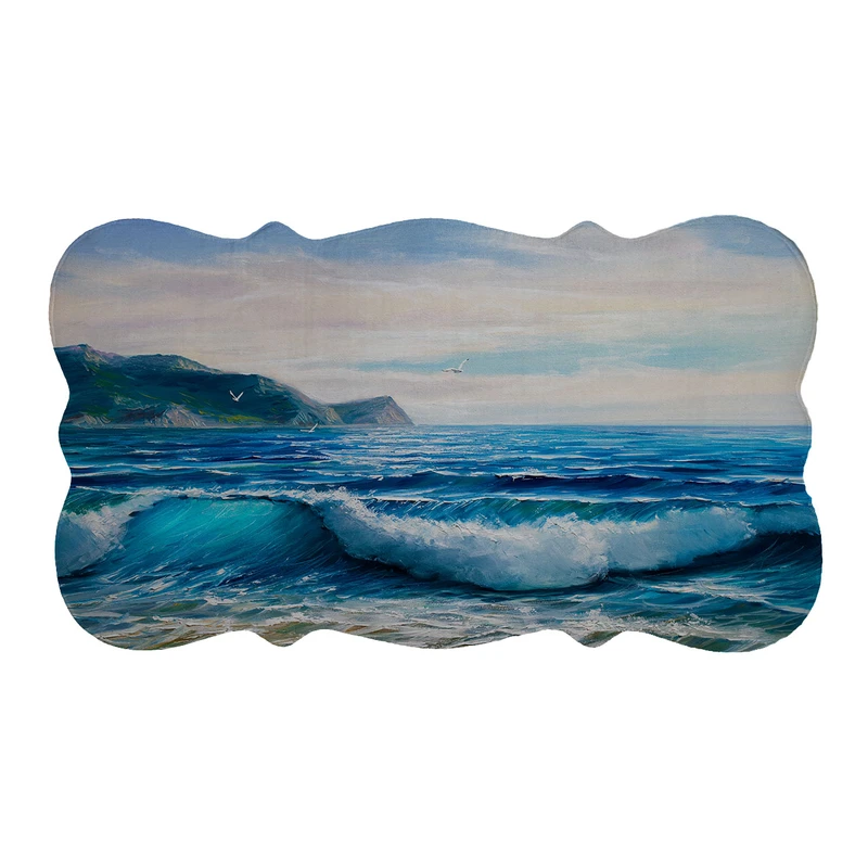 پادری طرح دریا کد 9159 سایز 110×60 سانتی متر