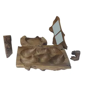 مجموعه ظروف هفت سین 5 پارچه مدل B325